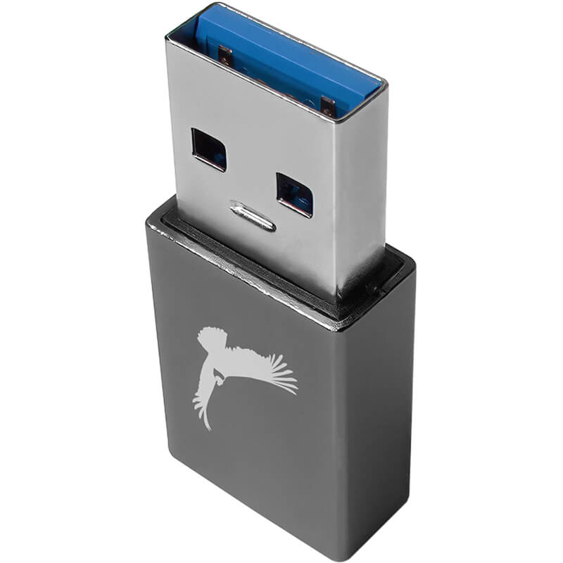 Kondor Blue USB C to USB A 3.0 Adapter